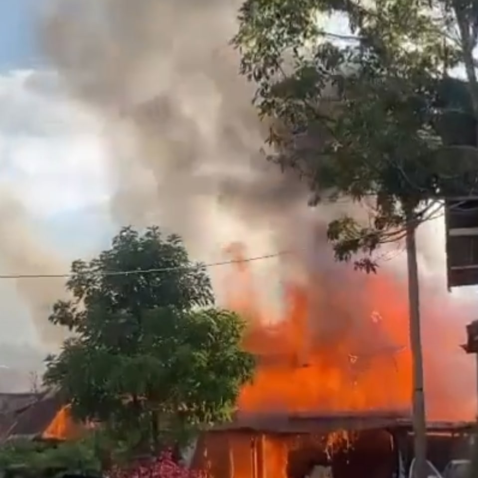 Duka Warga Dusun Datu Kemili, Api Hanguskan 26 Rumah Warga