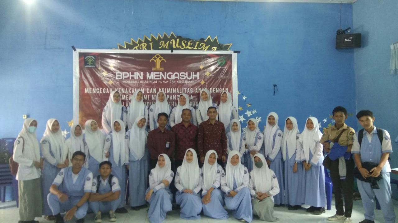 Kenakalan Remaja Meningkat, LKBH-STIHMAT Berikan Pemahaman Hukum