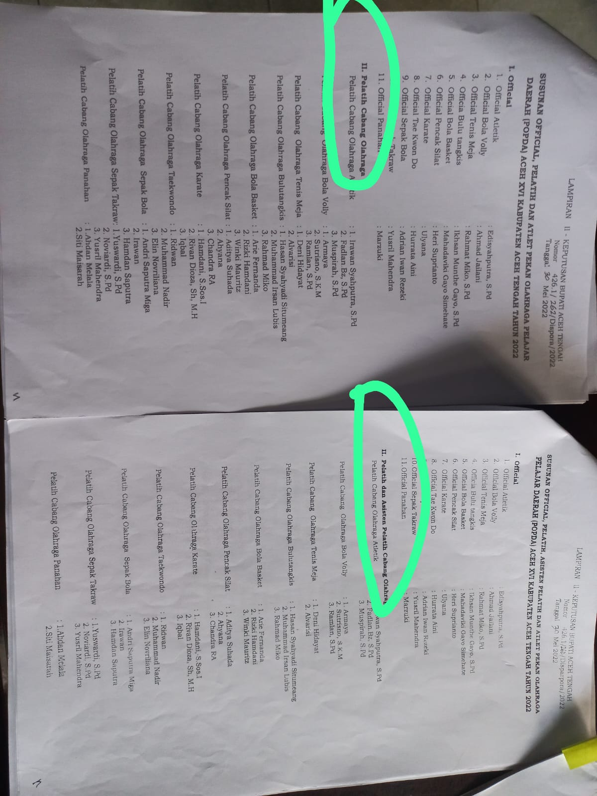 Ramung Institute Duga SK “Bodong” POPDA Meulaboh Untuk Raup Keuntungan
