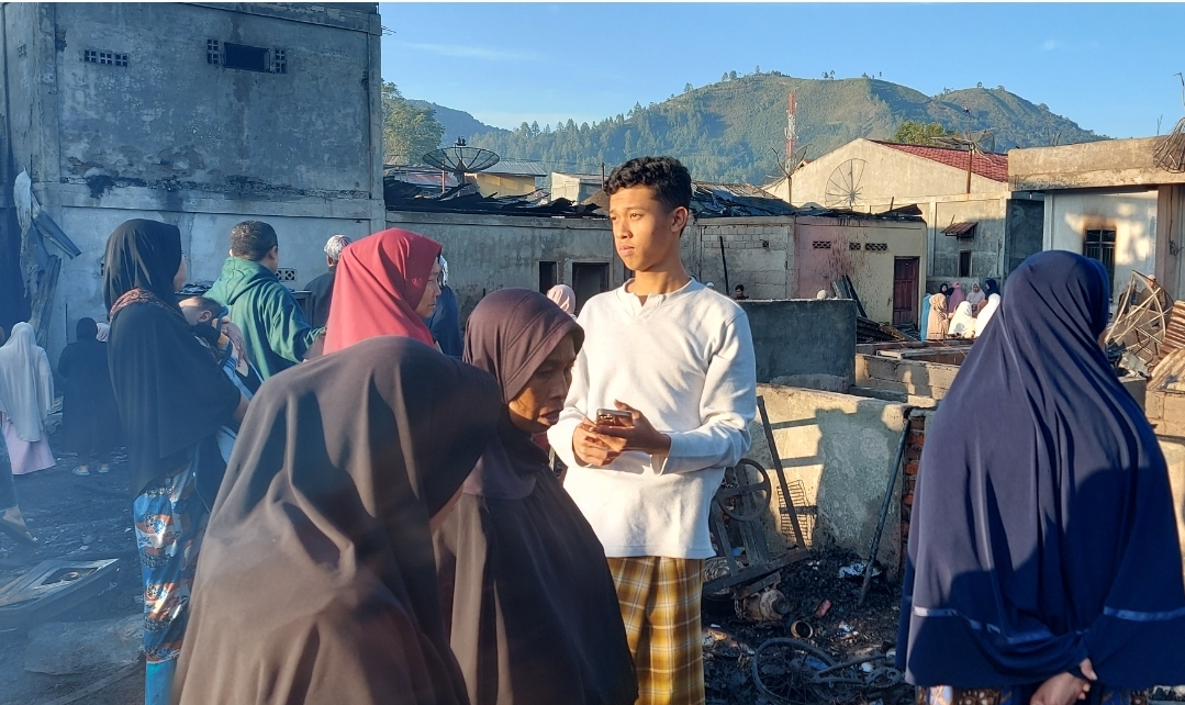 Aksi Heroik Lulusan SMU 1 Takengon, Selamatkan Diri Dengan Melompat Dari Lantai Dua, Andika “Tolong Kembalikan Laptop Saya”