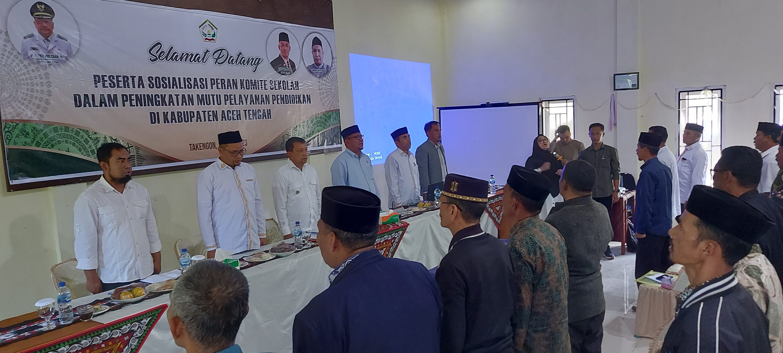 Kegiatan Majelis Pendidikan Daerah, Pj Mirzuan.MT “Komite Harus Libatkan Masyarakat Luas Untuk Mutu Sekolah”