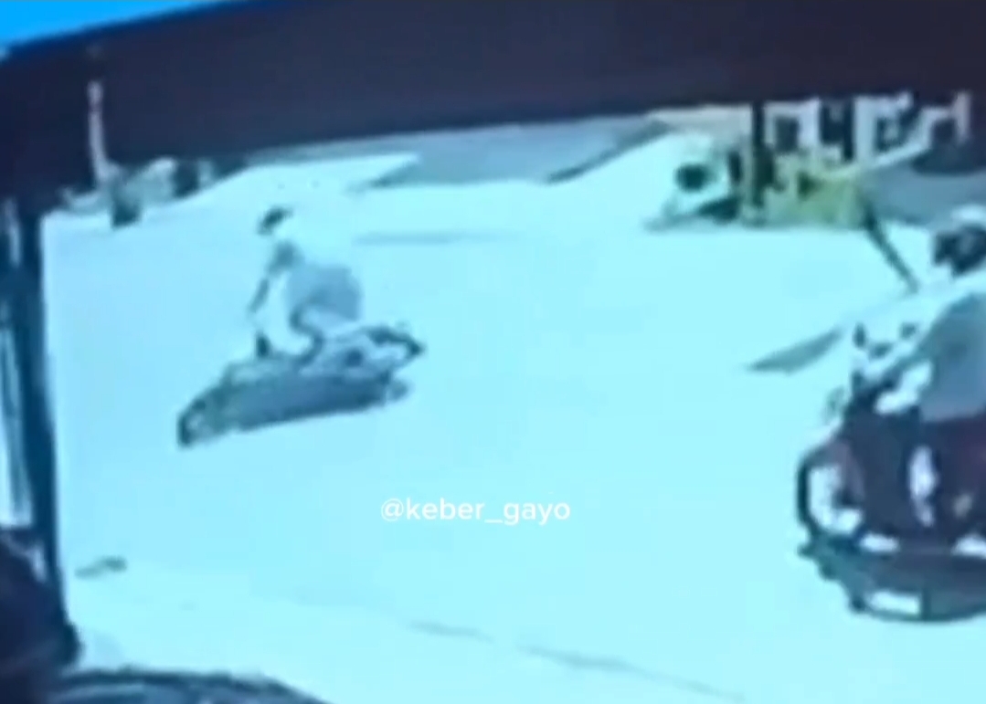 Warga Takengon di Jambret Siang Bolong, Larikan Tas Warna Kream