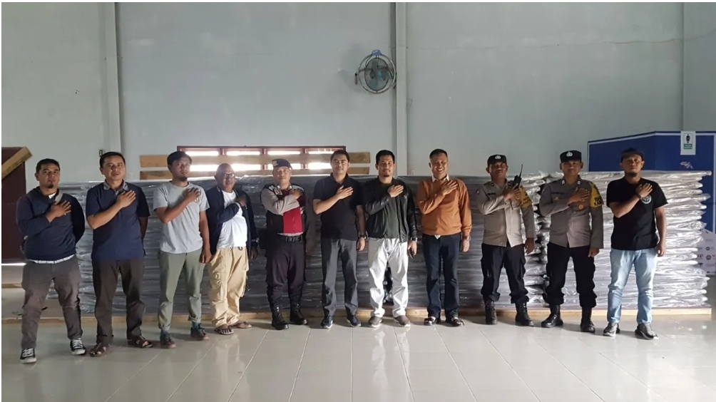 Logistik Pemilu Tiba di KIP Aceh Tengah, Panwaslih Ikut Dampingi