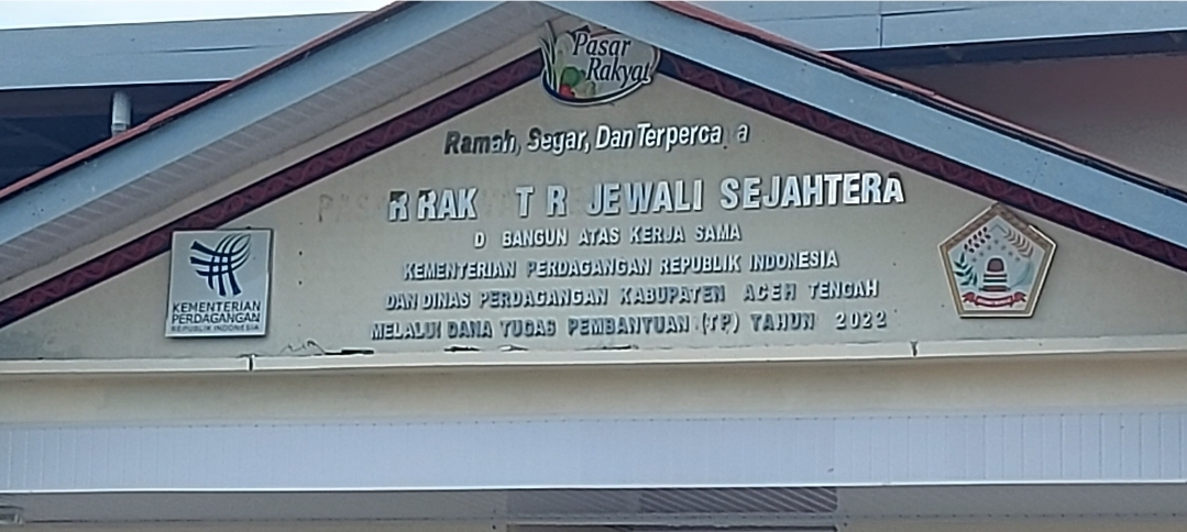 Pasar Ketol Anggaran Rp.3,6 Milliar di Kritisi Tokoh Ketol, Gading Gayo: “Potensi Korupsinya Besar Aparat Hukum Harus Turun”
