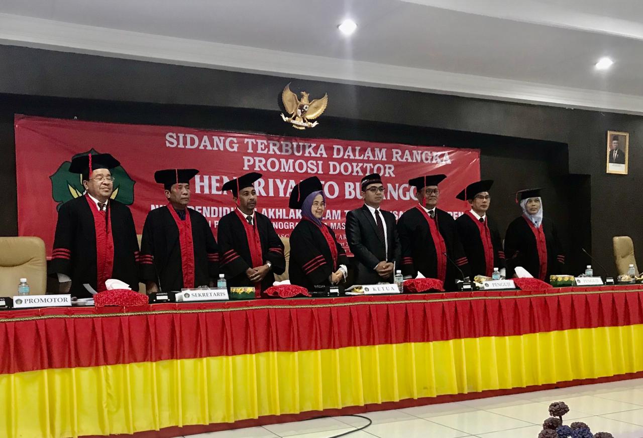Putra Gayo Hendriyanto Bujangga Raih Gelar Doktor