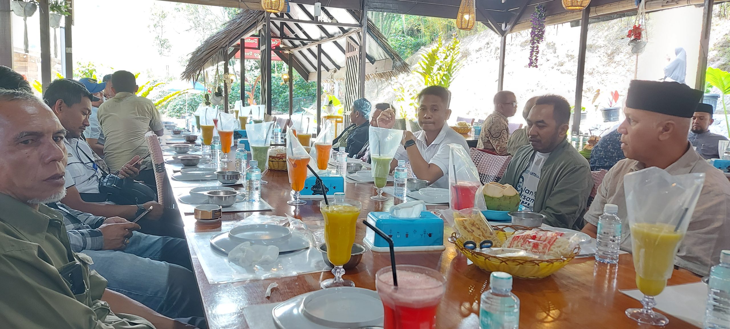 Shabela Abubakar Silaturahmi Bersama Wartawan Lintas Organisasi
