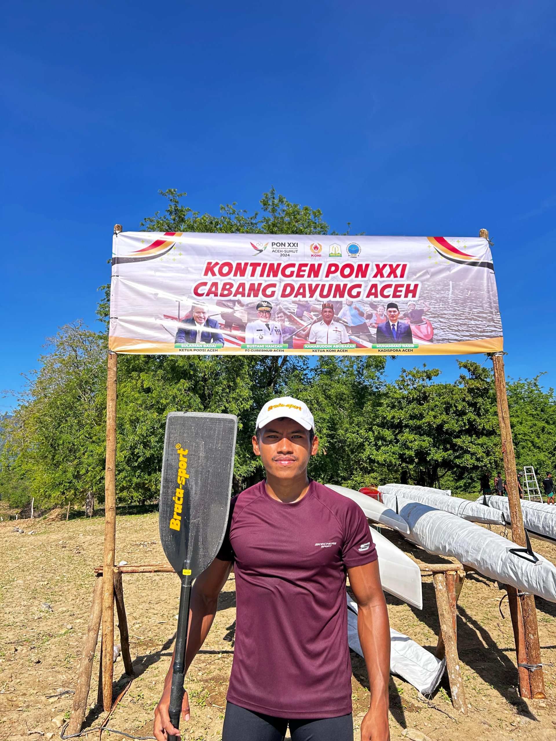 Tuah Miko, Putra Gayo Atlit Perahu Kayak Bela Aceh di PON XXI