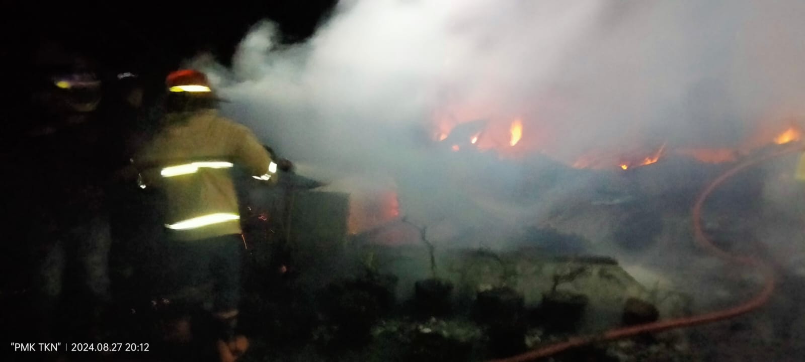 Malam Duka Warga Kelupak Mata, Rumah Hangus Dilahap Sijago Merah Tidak Tersisa