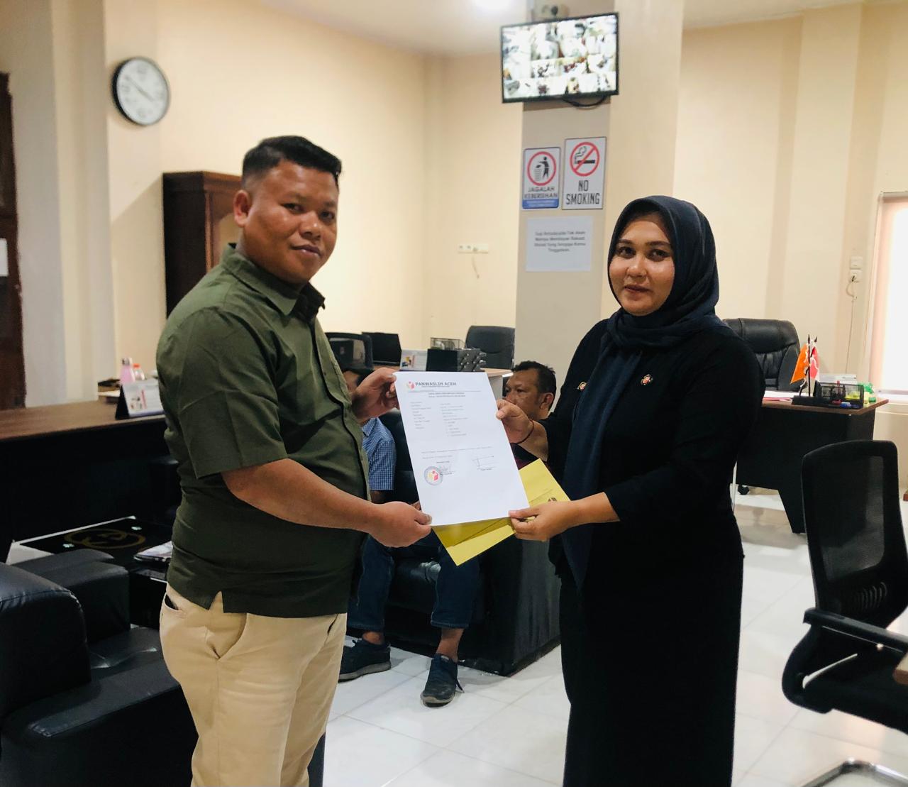 Terkait Kampanye ASN, Alhudri Dilaporkan Ke Bawaslu Aceh Oleh Sekretaris Hanura
