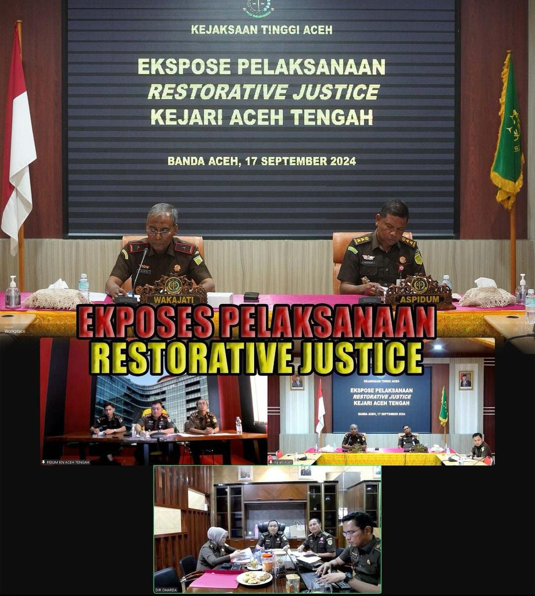 Kejari Takengon, Restorative Justice Kasus Penganiayaan Warga Sanehen