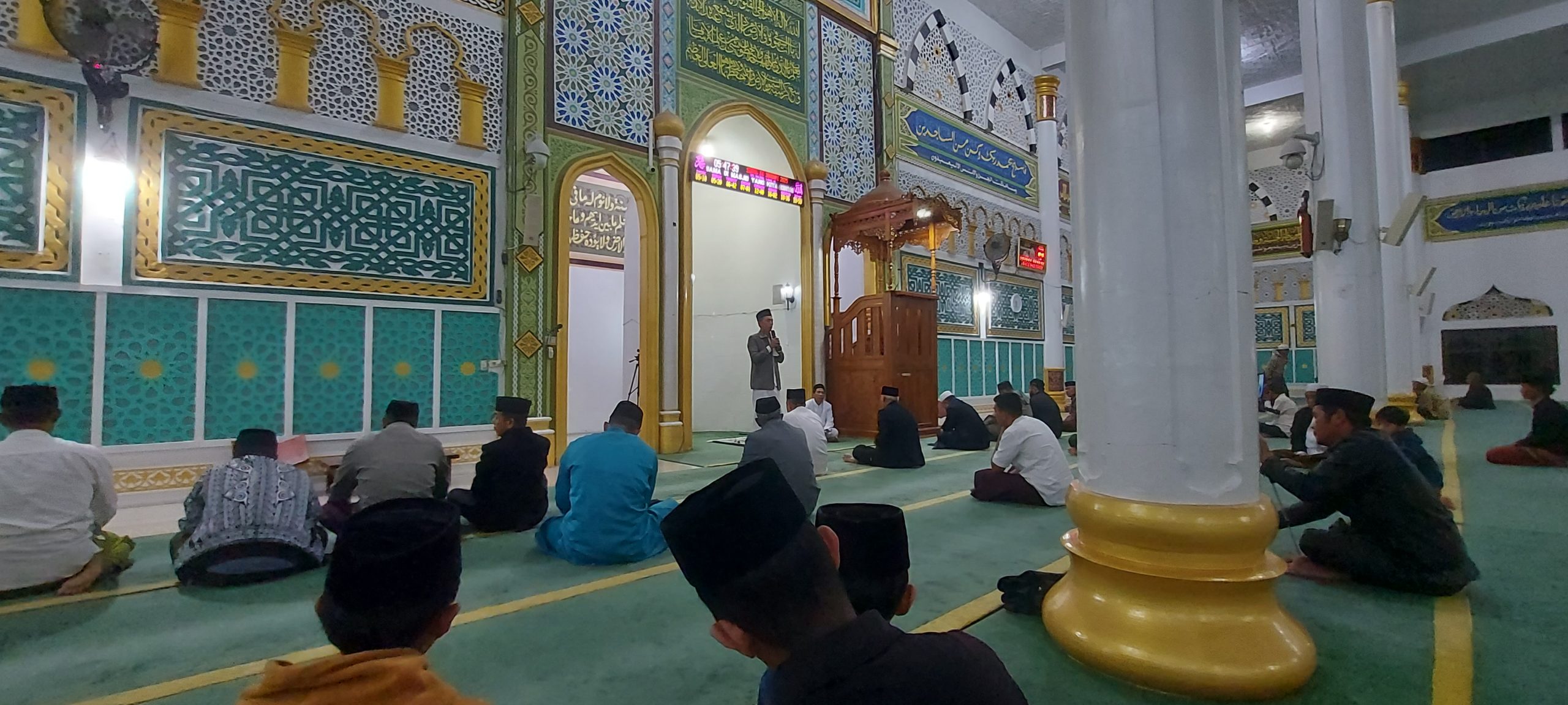 Kultum Tujuh Menit Masjid Agung Ruhama, Doktor Ihsan Harun “Perlunya Menjaga Lisan dan Hindari Iri Serta Dengki