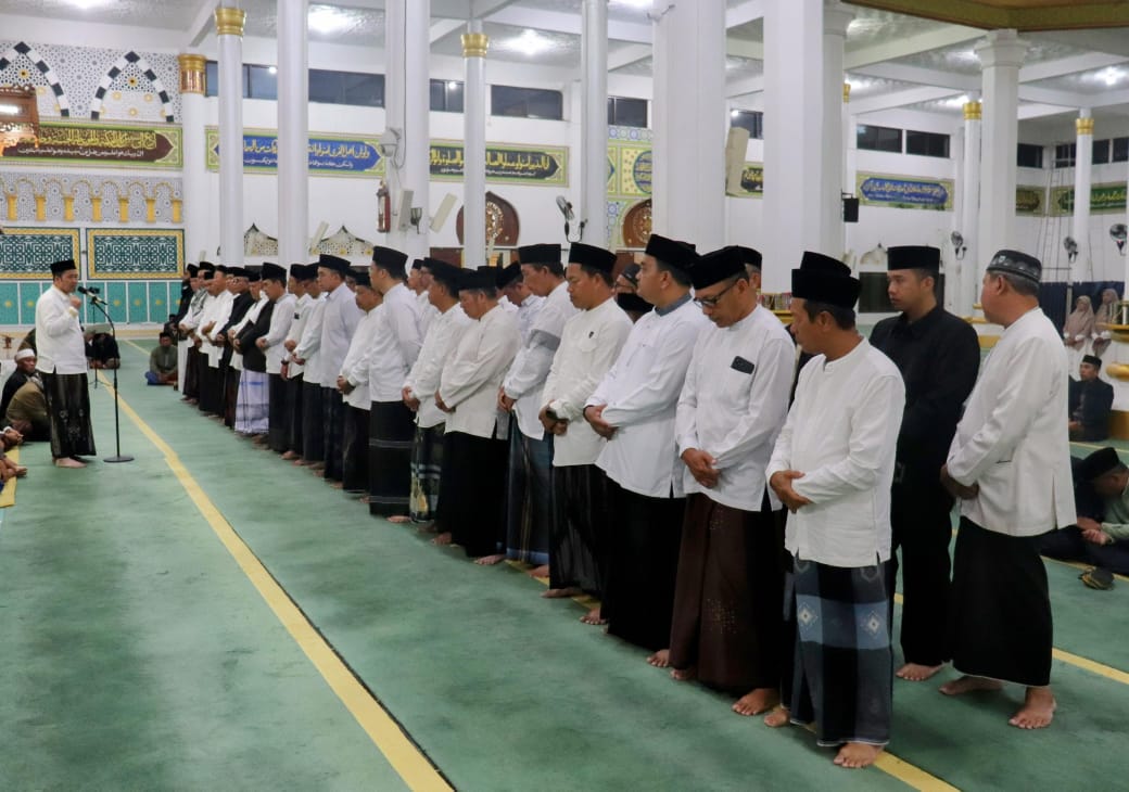 Lantik Pengurus Masjid Agung Ruhama, Haili Yoga “Harus Siap di Kritik, Kalau Tidak Mundur”
