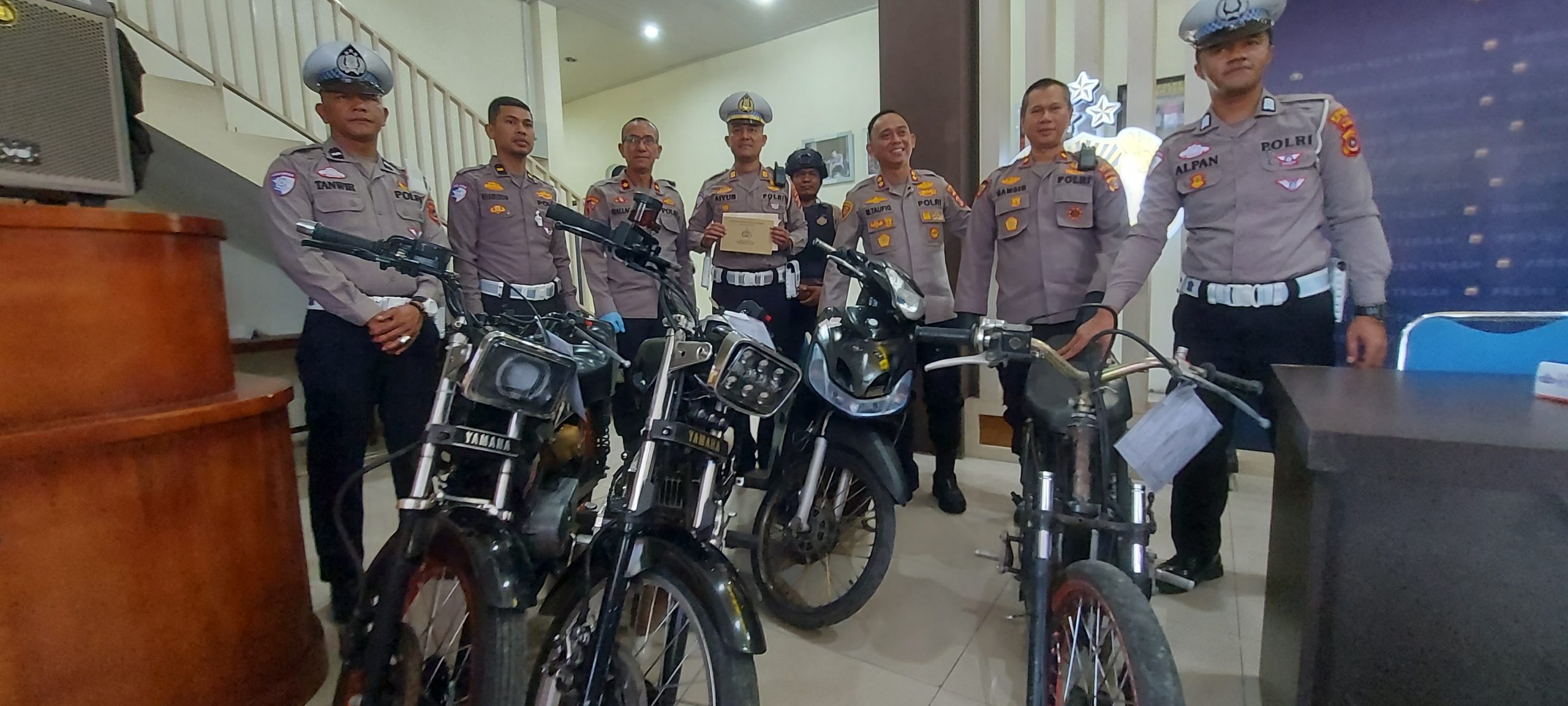 Kasat Lantas Diminta Warga Tertibkan Knalpot Brong di Takengon