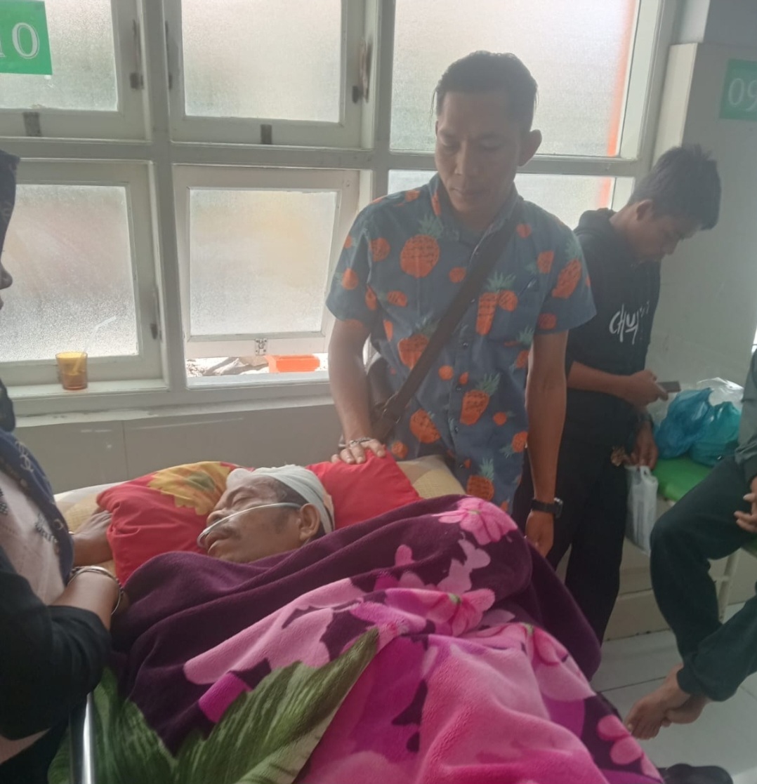 Warga Rusip Dihempas Gajah, Terluka Serius Di Bagian Kepala