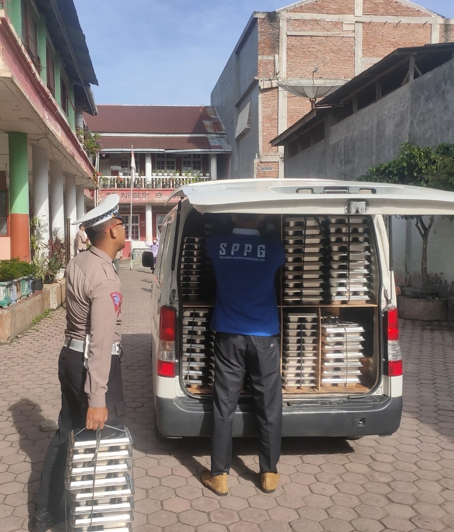 Polres Aceh Tengah Terus Kawal Pendistribusian Makanan Bergizi Gratis
