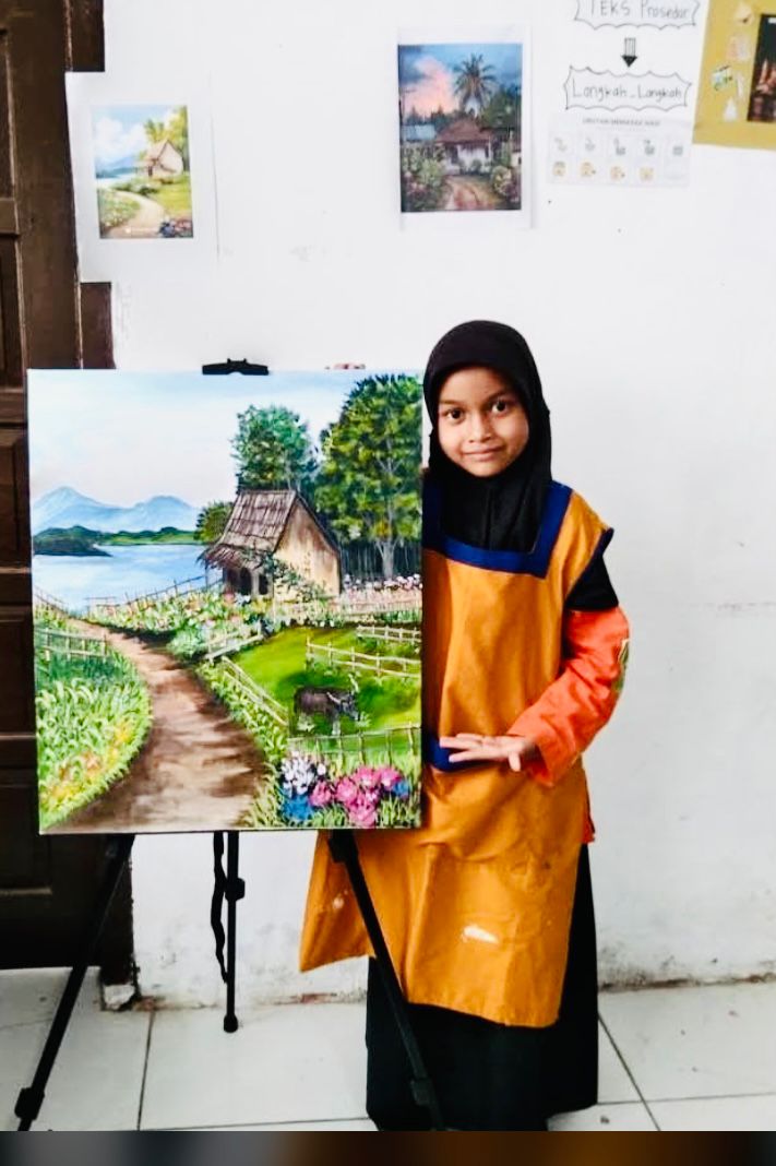 Siswa SLB YAPDI Banda Aceh Raih Juara Berbakat I Lomba Lukis Hari Disabilitas Internasional 2025