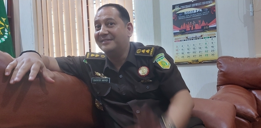 Kajari Said Muhammad Pastikan Akan Evaluasi Terhadap Kegiatan “Pembangunan” Kubah Masjid Agung Ruhama