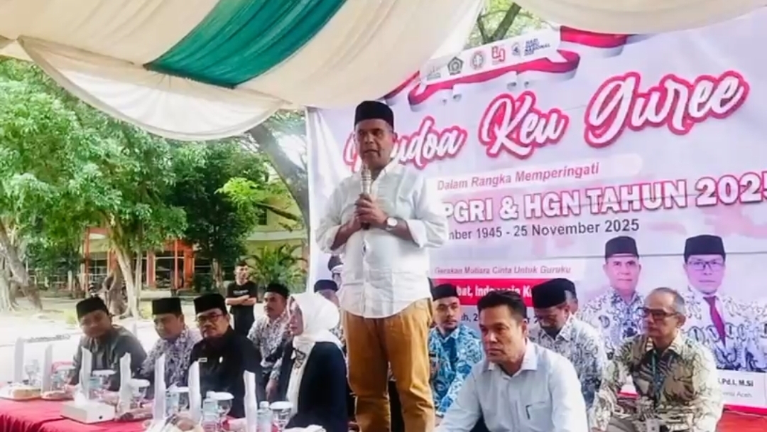 Menjelang Hari Guru Kadis Pendidikan Aceh Murthala, Ajak Murid Doakan Semua Guru