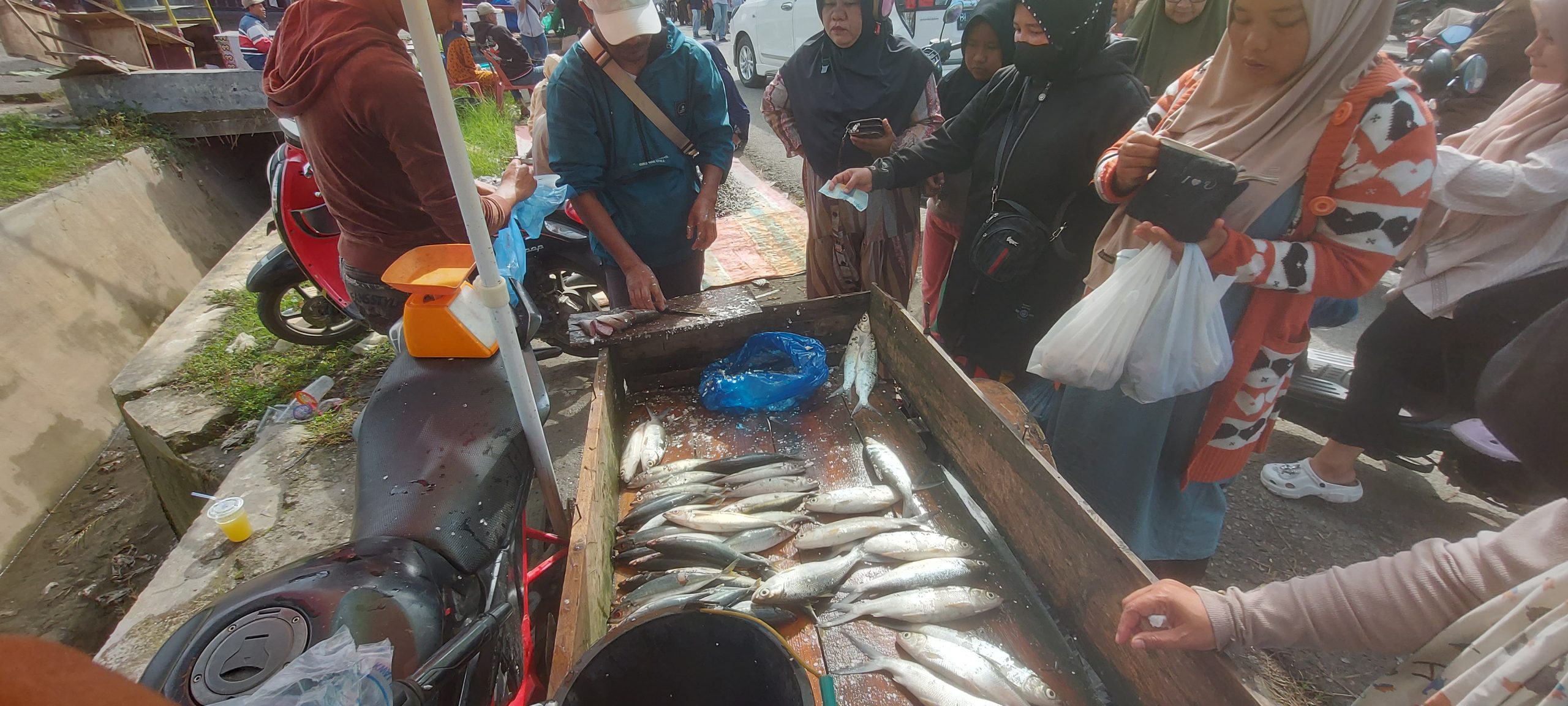 Pasca Jalan Bireun – Takengon Bisa Dilalui Secara Darurat, Ikan Laut Mulai Ada di Kota Takengon