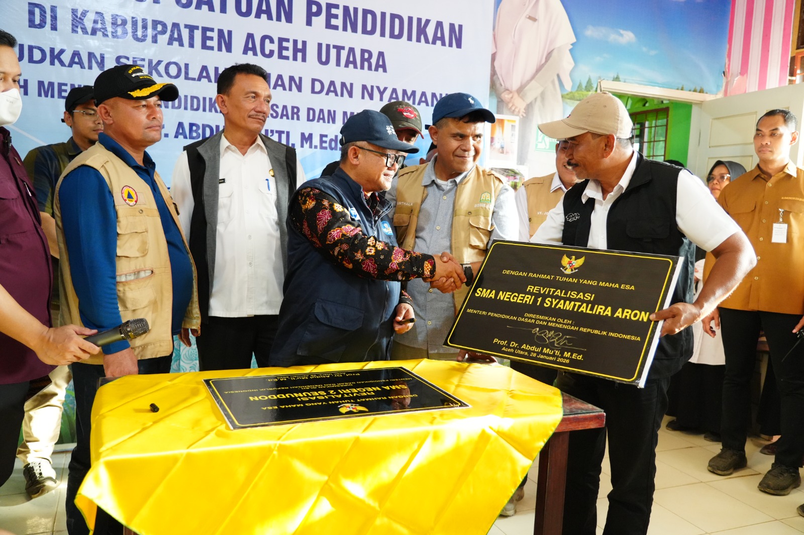 Pemerintah Pusat dan Aceh Komit Percepat Pemulihan Sekolah Pascabencana di Wilayah Terdampak