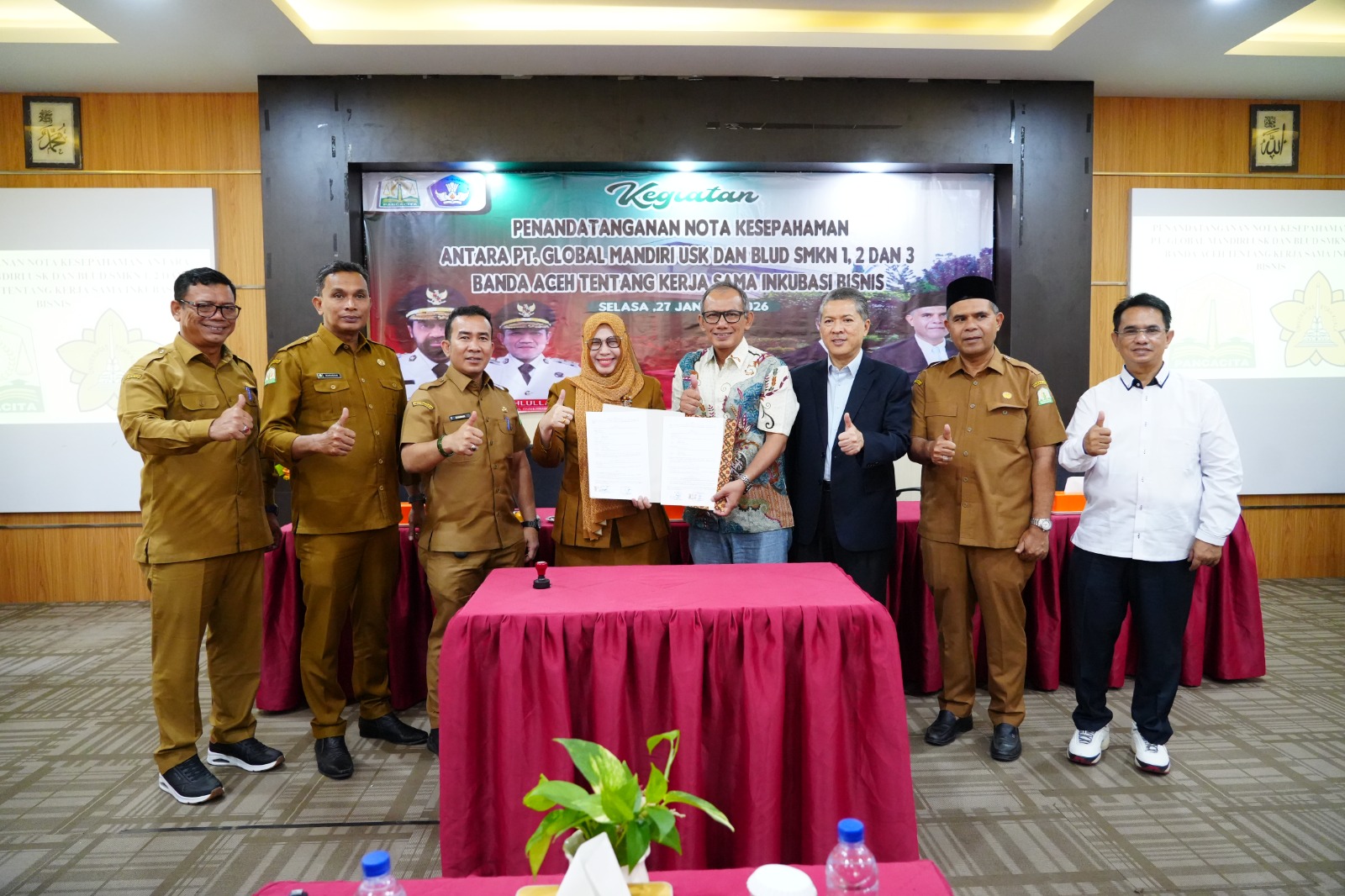 Plt. Kadisdik Aceh Dorong Sekolah Bermental Bisnis: “Aset Negara Harus Produktif”