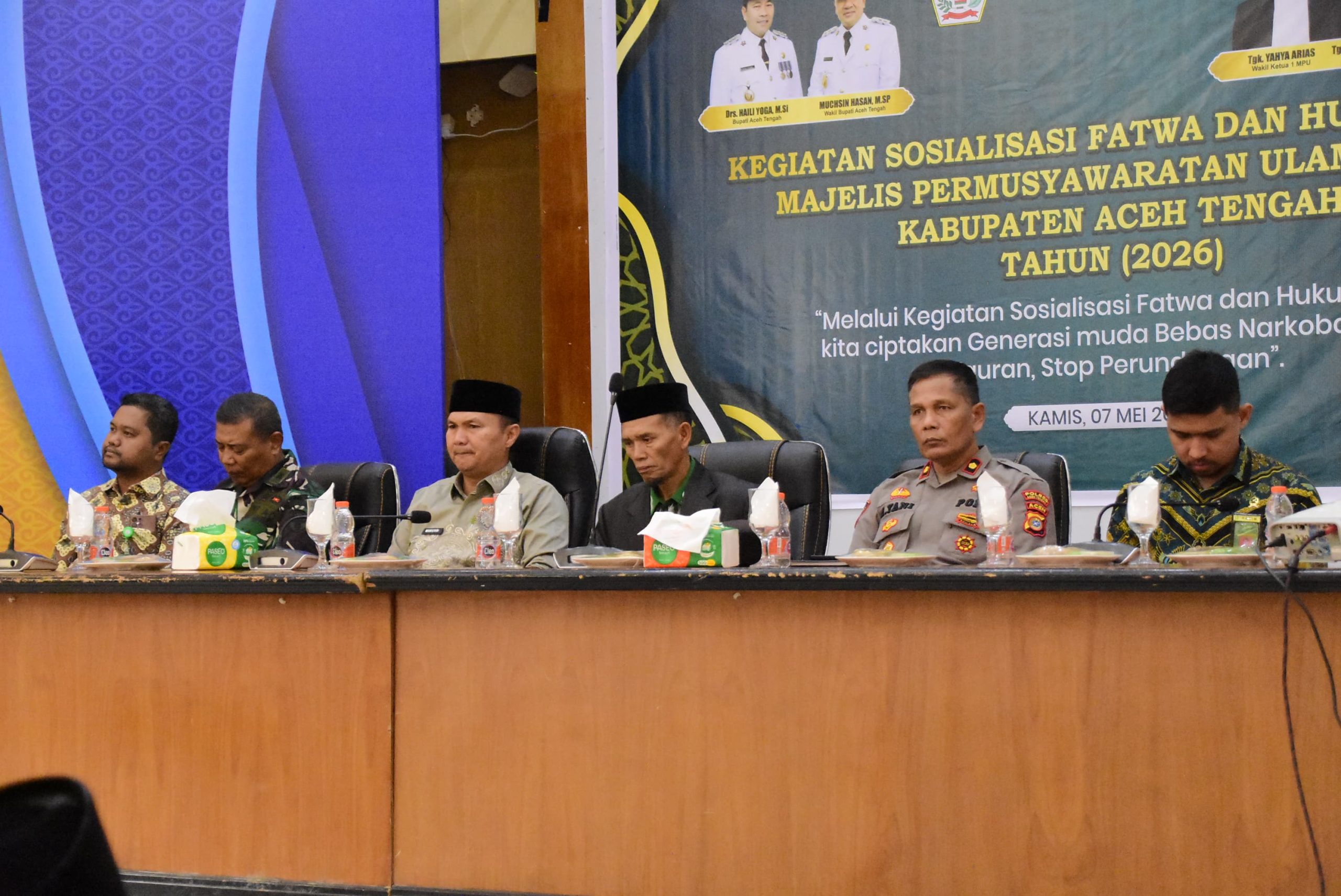 Sekda Mursyid Buka Secara Resmi Sosialisasi Fatwa MPU Tentang Judi Online, Narkoba, Pembegalan, Dan Perundungan