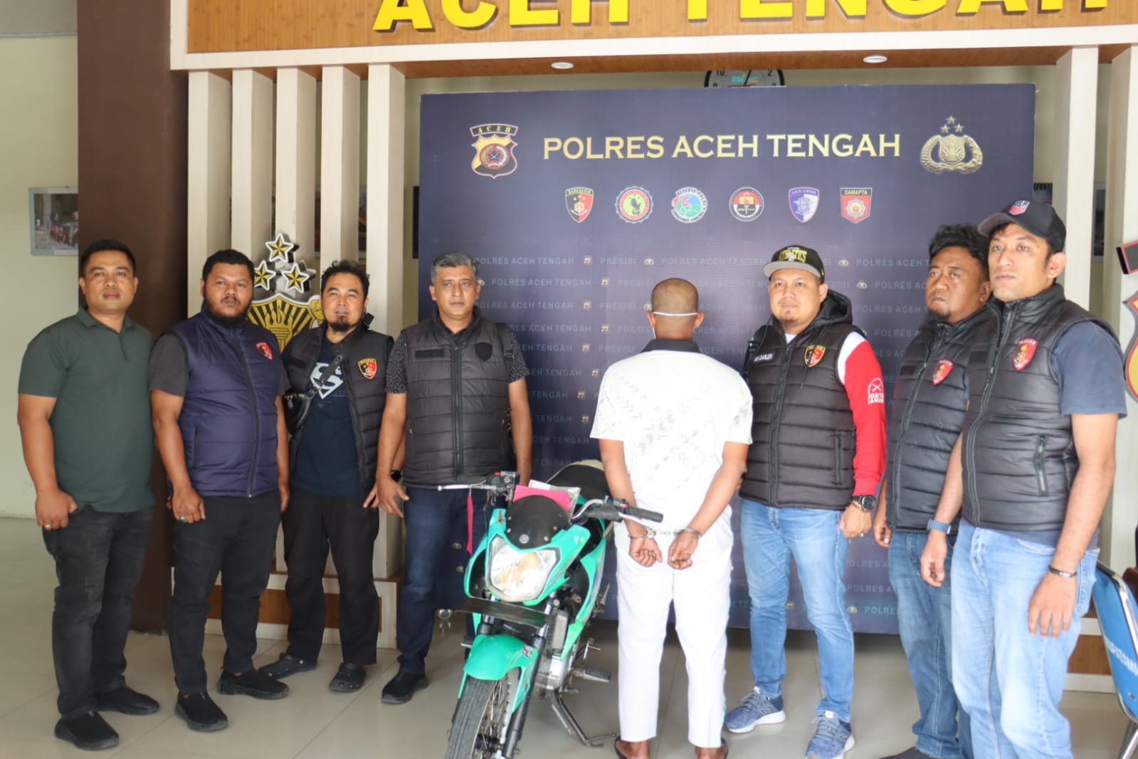 Curi Sepada Motor Yamaha, SN Ditangkap Satuan Reserse Kriminal Polres Aceh Tengah