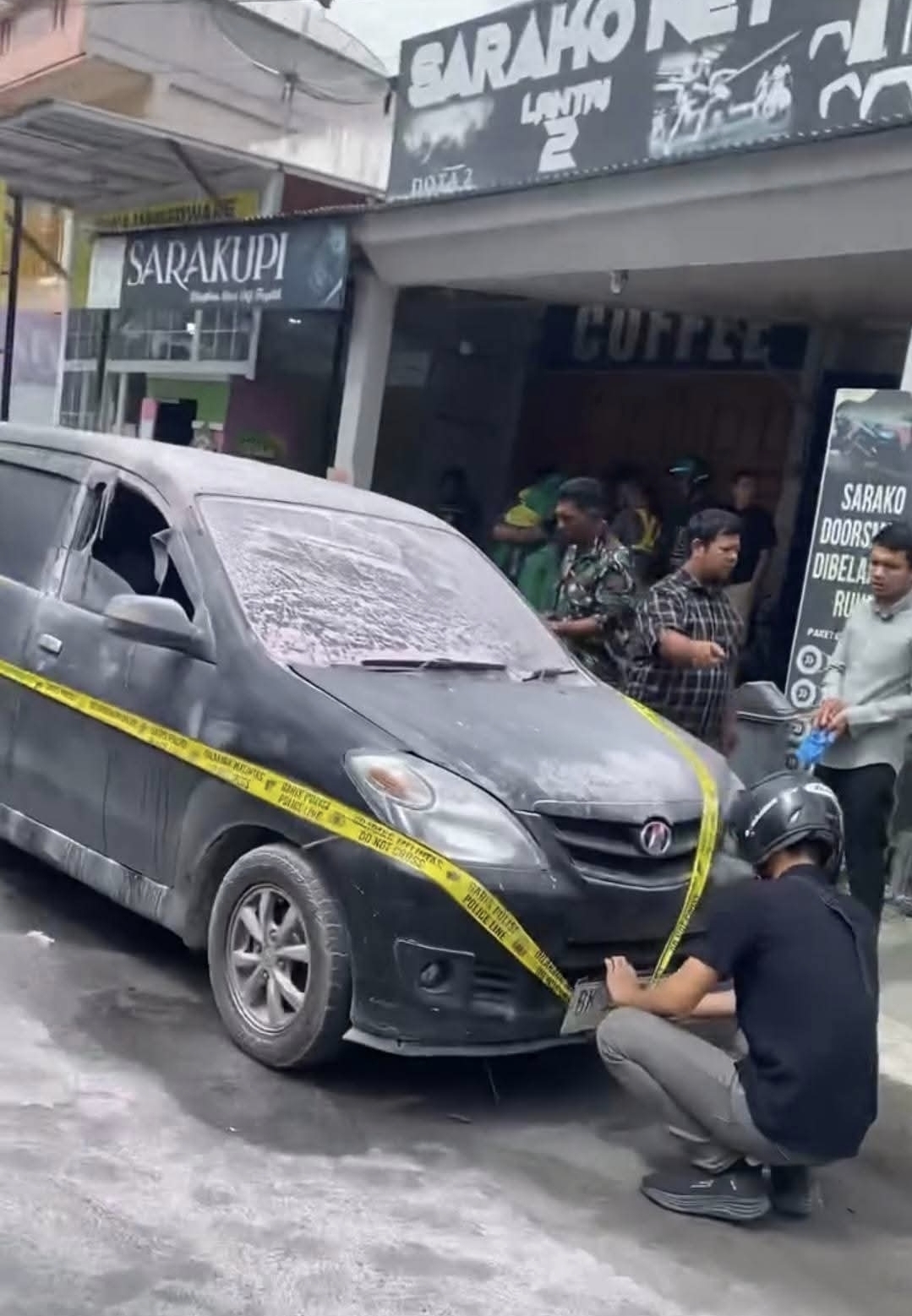 Naas, Satu Mobil Diduga Hendak Timbun Minyak Terbakar, Kasat Reskrim; “Sabar ya Bang Masih Kita Dalami Dulu”