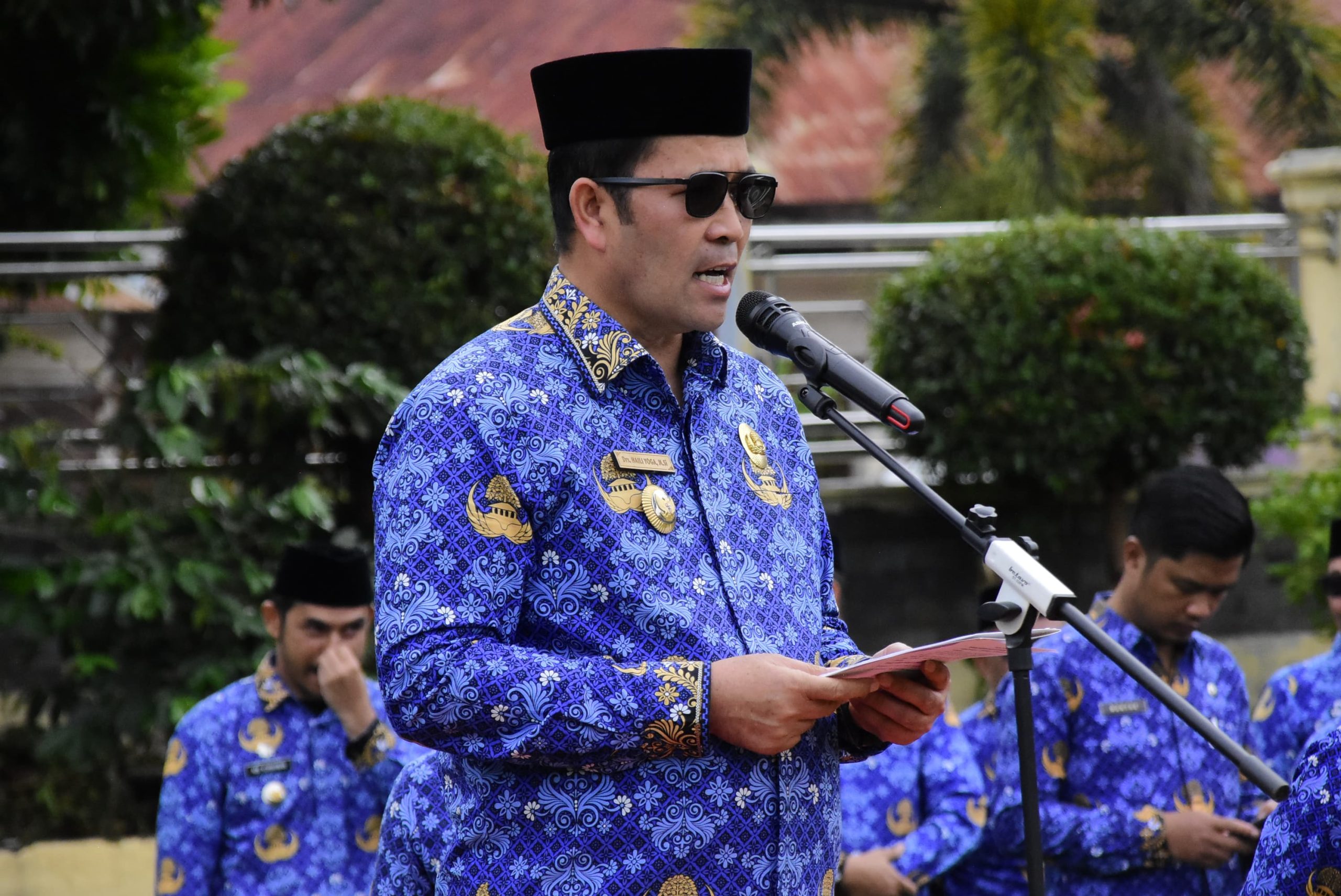 Hindari Kejadian ditahun 2025, Bupati Haili Yoga Tekankan Pengelolaan Dana Desa Jangan Terlambat Serta Pengelolaan Harus Baik