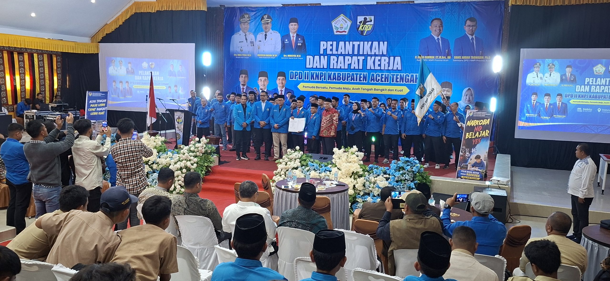 Bung Feri Yanto Dilantik Sebagai Ketua KNPI Aceh Tengah, Mengajak Pemuda Bersatu