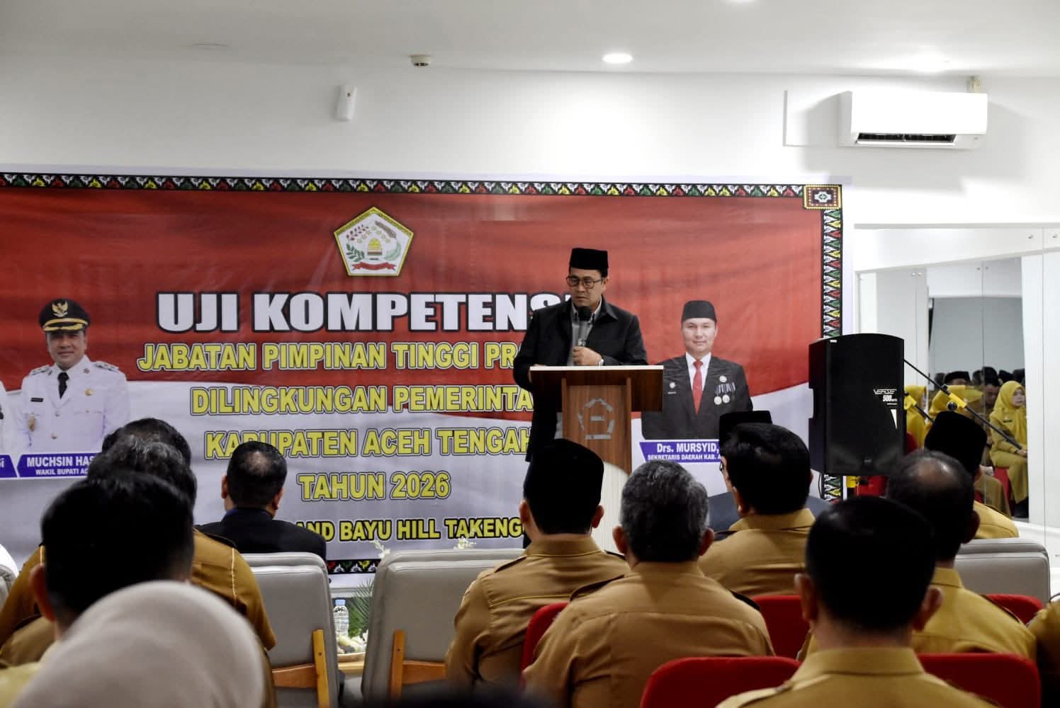 Uji Kompetensi Pejabat Eselon II, Bupati Haili Tekankan Loyalitas Terhadap Pimpinan