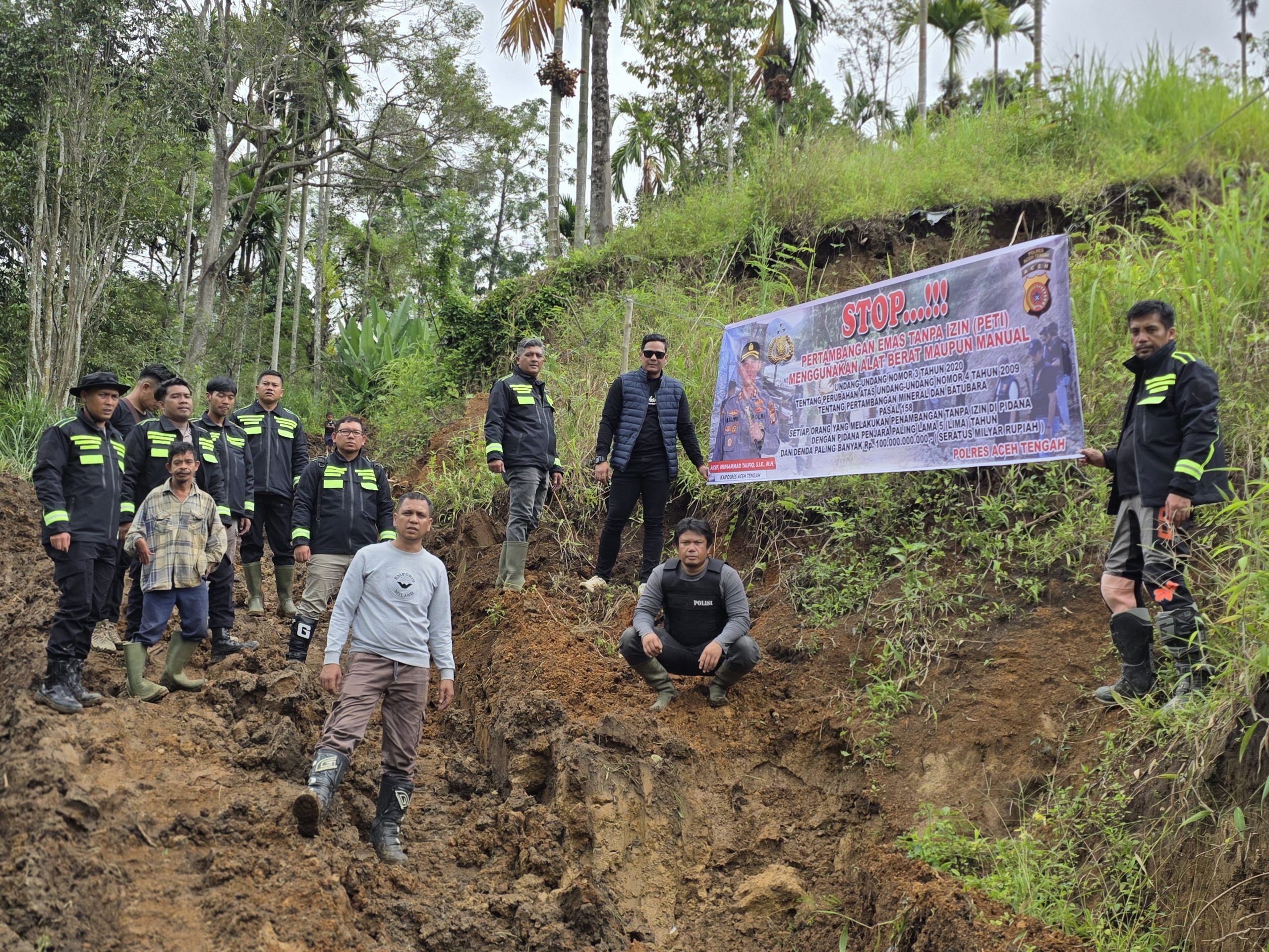 Berkembang Di Media Sosial Terkait Dugaan Tambang, Polres Aceh Tengah Pastikan Tidak Ada Aktivitas Pertambangan di Kekuyang