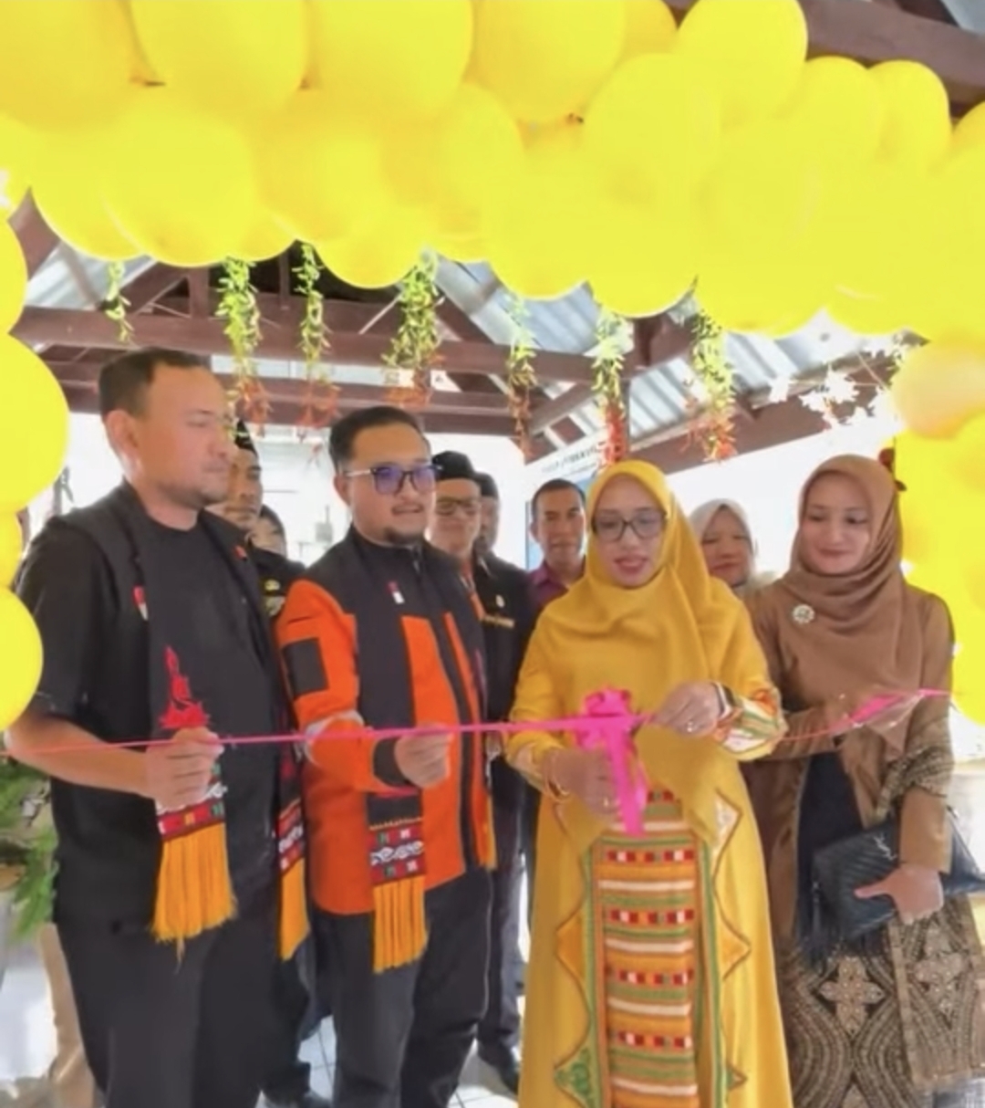 Ketua TP-PKK Risnawati Haili Yoga Apresiasi Kapus Atu Lintang Dalam Kegiatan Sosial