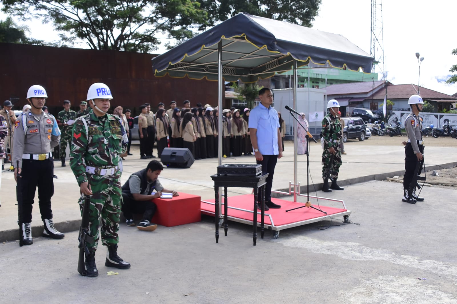 Gladi Kotor Upacara Hut Republik Indonesia Ke-81, Kabag Prokopim Rahmad Hidayat Masih Ada Yang Perlu di Evaluasi