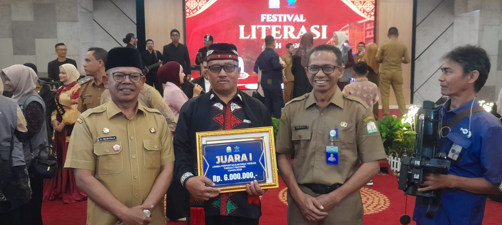 Bangga Perpustakaan Kampung Kung Raih Juara 1 dan Mewakili Aceh Ke Tingkat Nasional di Jakarta