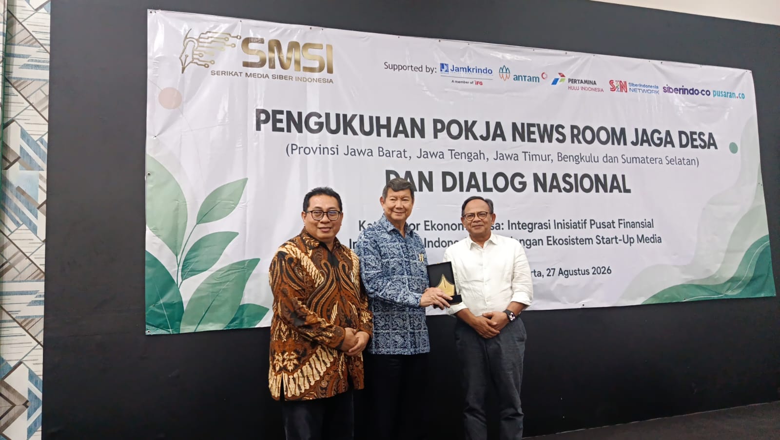 Hadir di Dewan Pers, Hasyim Djojohadikusumo Ingatkan Media Jangan Sesatkan Publik
