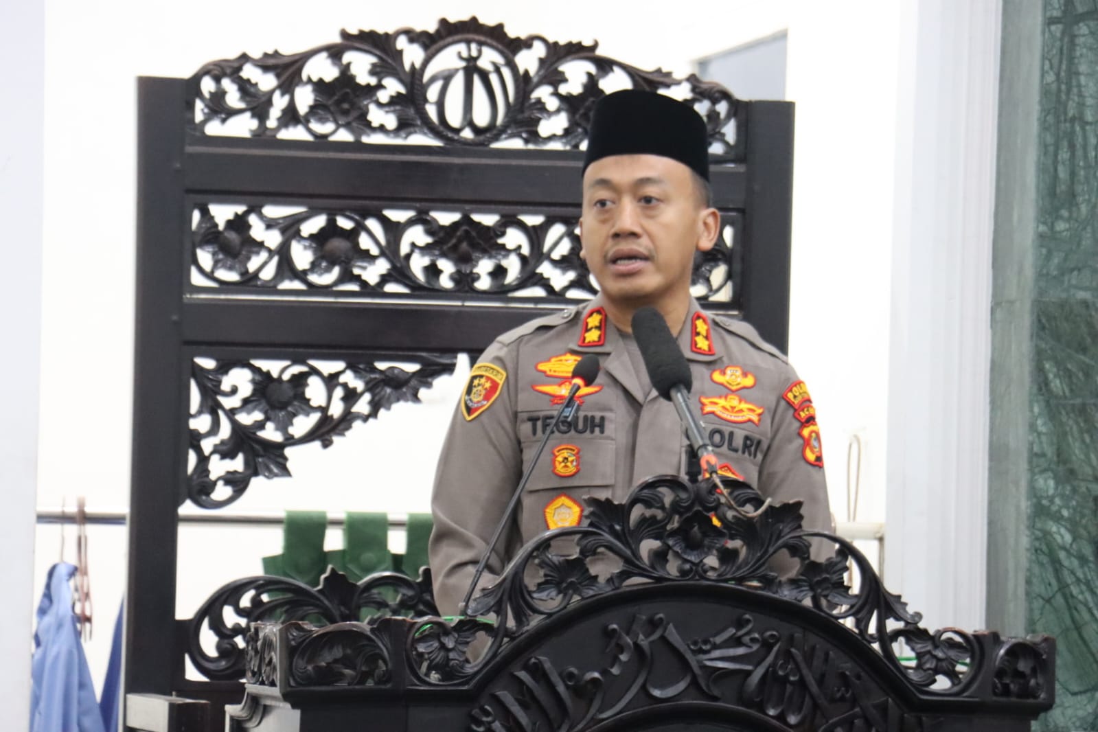 Awali Tugas, Kapolres Aceh Tengah Safari Subuh di Masjid Az-Zikra: Polisi Tak Bisa Bekerja Sendiri