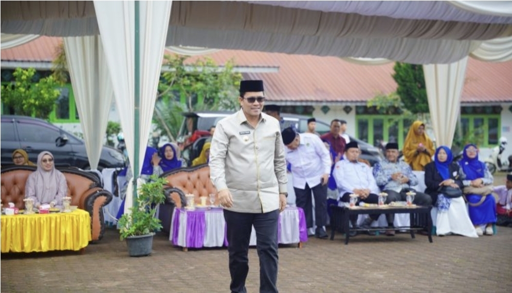 Bupati Haili Yoga Hadiri Pentas PAI di SDS YPI Kampung Bujang, Apresiasi Siswa Rutin Tahajud